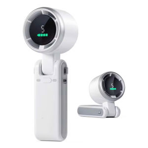 {Freeship}Quạt cầm tay 5 cấp độ gió siêu mát. quạt mini pin trâu. quạt quàng cổ tiện lợi pin trâu. 4emily