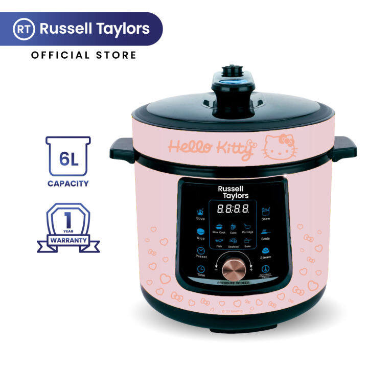 Russell Taylors x Hello Kitty Pressure Cooker Rice Cooker with