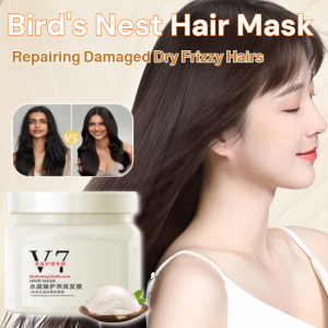Birds Nest Hair Mask Repairing Damaged Dry Frizzy Hairs Professional Hair Conditioner Restore Hair Soft Smooth Shiny