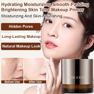 💖Hydrating Moisturizing Fitting and Brightening Skin Tone Pre-Makeup Cream Brightening Skin Tone Ladies Hydrating Pre-Makeup Isolation Moisturizing Cream Moisturizing and Refreshing Fitting Cream妆前贴贴霜