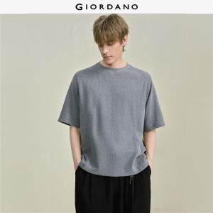 Giordano Men Seam pockets raglan sleeve waffle tee Free Shipping 18026708