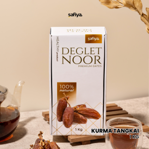 Safiya Kurma Tangkai 1 Kg Tunisia Deglet Noor Premium