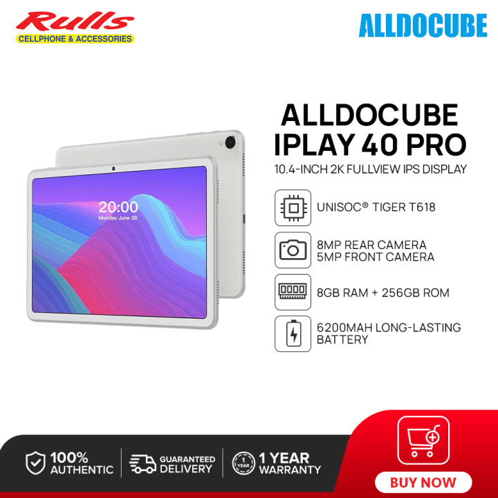 Alldocube iPlay 40 Pro Tablet | 8GB RAM + 256GB ROM | Unisoc T618