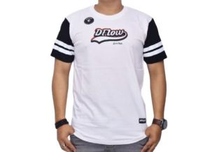 KAOS DFLOW FREE STICKER BISA COD