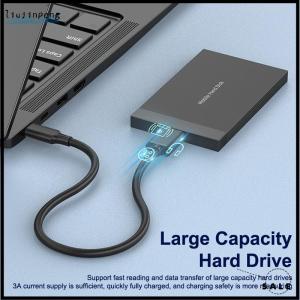 【liujinpeng】 10Gbps Type C TO Micro B สาย USB3.0 HDD CABLE 3A ฮาร์ดดิสก์ไดรฟ์โอนข้อมูลอย่างรวดเร็วสำหรับแล็ปท็อปโทรศัพท์ดิสก์ภายนอกแท็บเล็ต