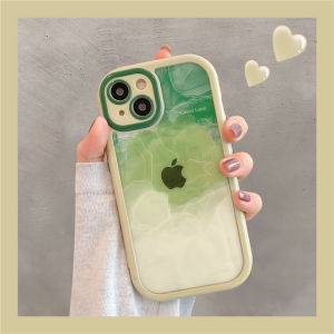 Crashstar Cứng trong suốt dựng hình màu nước phong cách Ins vỏ điện thoại chống sốc cho iPhone 16 15 14 13 12 11 Pro Max Plus XS XR X Vỏ điện thoại trong suốt Ốp điện thoại chống rơi Gradient mực vẽ với ống kính bọc hoàn toàn Máy ảnh Vỏ bảo vệ bán chạy