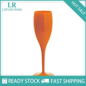 LF Wholesale✨Flash Sale ✨ Champagne Flutes e Plastic Wine es Dishwasher-safe White Champagne Restaurant Beer Whiskey Drinkware