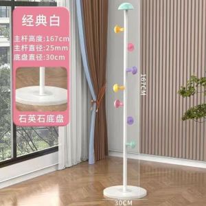 SG stock Fast Shipping Cloth Hanger Stand Coat Rack Free Standing Stand Hooks for Coats Hat Scarf Handbag Towel Rack Stand 3362375224