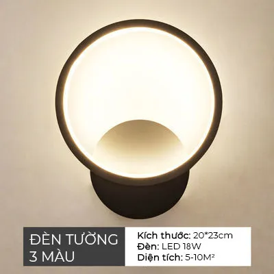 Đèn Treo Tường ATH LIGHTING Loại Đèn Led Decor Treo Phòng Ngủ Phòng Khách Cầu Thang 3 Chế Độ Ánh Sáng Bảo Hành 2 Năm