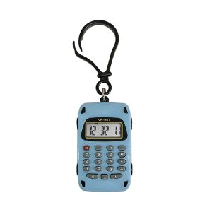ALLUCK Mini Electronic Calculator Multifunctional 8 Digits Display Key Chain Portable Creative Pocket Calculators Office