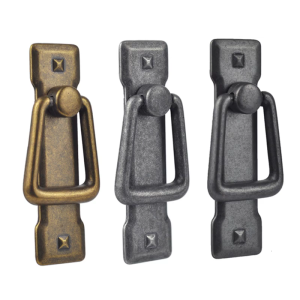 Cupboard Door Knob Zinc Alloy Cabinet Wardrobe Handle Cupboard Pulls Vintage Furniture Decoration Easy to Install
