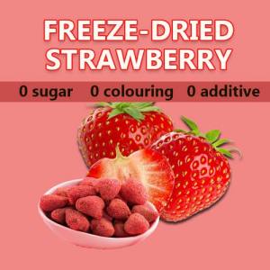 Forest Freeze Dried Whole Strawberry (100g)