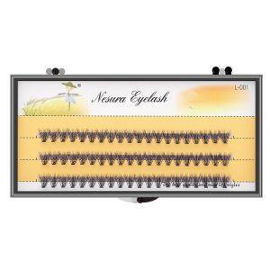 10D 20D Hot Melt Hair Grafting False Eyelashes C Curl Cluster Lash Natural DIY Extension Eyelash Set