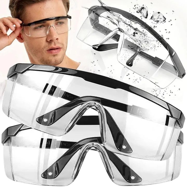 Safety Work Glasses Anti Splash Eye Protecting Lab Goggles Protective Industrial Wind Dust Proof Goggles Cycling Glasses