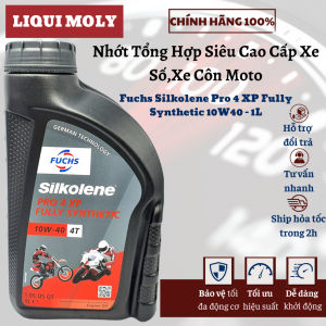 Dầu nhớt tổng hợp cao cấp Fuchs Silkolene Pro 4 10w40- Sản xuất tại Anh