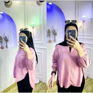 LIVIA BLOUSE BAHAN LADY CRUSH - ATASAN LADY CRUSH - BAJU VIRAL - SETELAN CELANA WANITA MBOK JAMU BAHAN RAYON HALUS BISA BUSUI CAP HANDMADE - SETELAN CELANA ETNIK