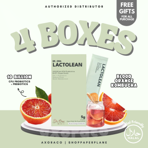[Dr Ora] Dr. Ora Lactolean Probiotic Weight Management Supplement | Digestive Enzymes & Gut Health | 15 Sachets