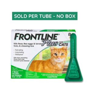FRONTLINE Plus Anti Ticks and Fleas Control for Dogs and Cats Repellent Anti-Flea Anti-Itching Authoritative Recommendations 1pcs