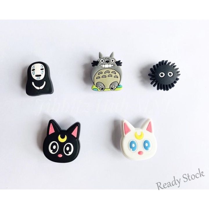 【hot sale】 ஐ B46 Jibbitz Cute Cartoon Spirited Away Sailormoon Totoro ...