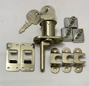KHOÁ TỦ 3 NGĂN HAFELE CHÌA THAU NỘI THẤT