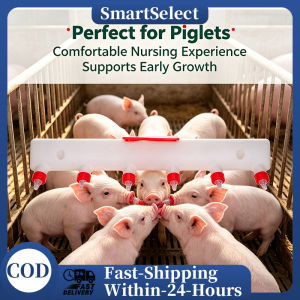 Livestock Piglet Lamb Feeder 9L Milk Tank Silicone Nipple Drinker Animal Milk Feeding Device for Farm Use