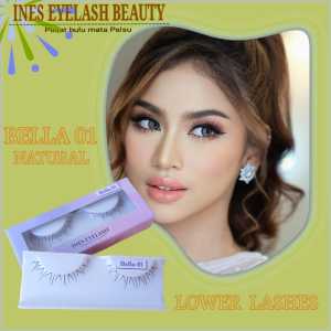 Bulu Mata Bawah Natural Type Bella-01 Dengan Kemasan Cantik  Ringan  Nyaman Dipakai untuk Harian