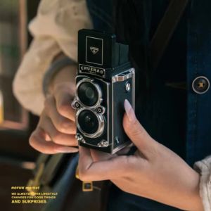 YUNAFIN Retro CCD Dual Reflex Camera Mini Portable Digital Camera 2025 Simulation Camera Recording