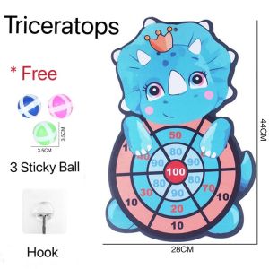 Childrens Dart Ball Game Toys Fabric Sticky Dart Board Toys Puzzle Game For Kids 儿童标靶投掷飞镖盘粘粘球益智玩具