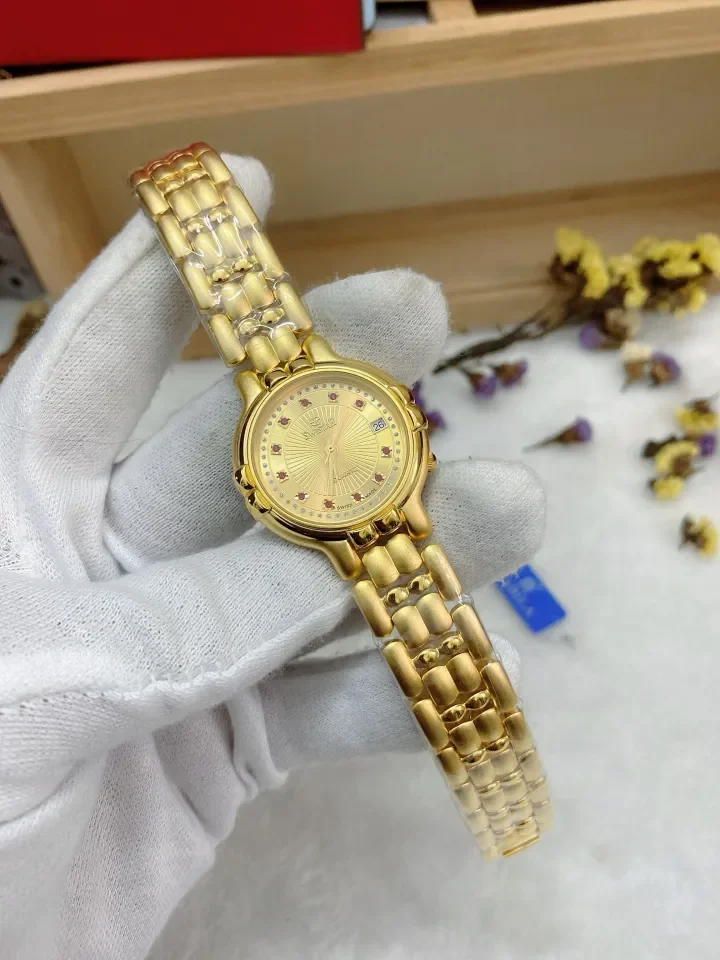 Swiss gold 2024 quartz watch