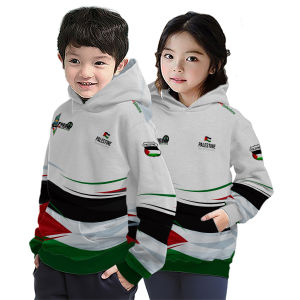 the moro - Jaket & Sweater Hoodie PALESTINA GAZA ART 01-02 Anak Laki-Laki/Perempuan | Printing Sublime
