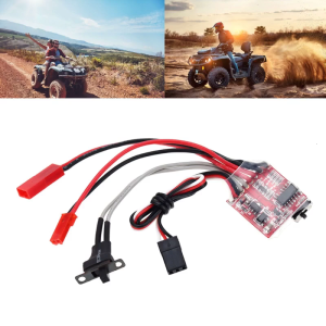 30A 4-8V Mini chải điều khiển tốc độ điện động cơ xe ô tô điều khiển từ xa 1/16 1/18 1/24 ESC bàn chải điều khiển tốc độ động cơ điện tử