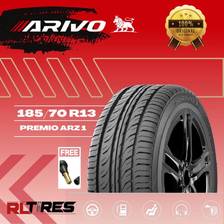 ARIVO TIRE 185 70 R13 PREMIO ARZ 1 WITH TUBELESS VALVE Lazada PH