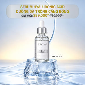 Serum Hyaluronic Acid Dưỡng Da Trông Căng Bóng Lavish Hyaluronic Serum