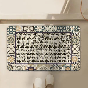 *SG SELLER* 40 Designs Anti Slip Bath Mat Diatomite Super Absorbent Floor Mat|Quick Dry Easy Clean Curl-Free Non-Slip Bathroom Mat|Size 40x60cm