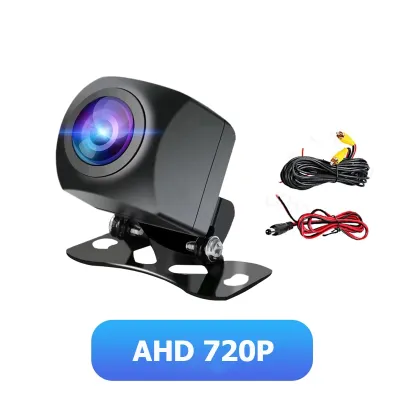 (กทม.จัดส่ง)กล้องมองหลังรถยนต์ AHD 720P 25fps Starlight Night Vision IP68 กันน้ำย้อนกลับกล้อง HD Fisheye รถกล้องเลนส์