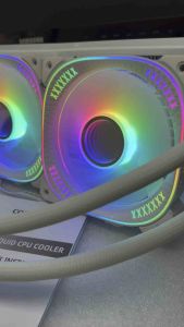 ชุดน้ำปิด ARGB 5V สำหรับ CPU AIO Liquid Cooler รองรับ INTEL/AMD รวมกับ DI-DC INTEL และ AMD