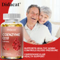 Coenzyme Q10 supplement with vitamin C and vitamin E to support heart health, cardiovascular health, improve energy levels, antioxidant, suitable for men and women.. 