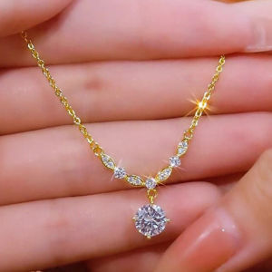 OYJR สร้อยคอแฟชั่นสวยๆ สร้อยสแตนเลสสำหรับผู้หญิง