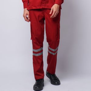 Celana Safety Wearpack Proyek Abu Bengkel Mekanik Safety Bawahan Werpak Safty Clana Seragam Kerja