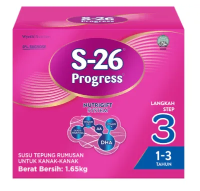 S-26 Progress Step 3 （1-3 years old）550g/1.1kg/1.65kg