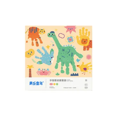 BBBayBees สีฟิงเกอร์เพ้นท์ Joan Miro ชุดระบายสีและอุปกรณ์วาดรูป ไร้สารพิษ เหมาะกับเด็ก สำหรับการเรียนรู้และฝึกทักษะ