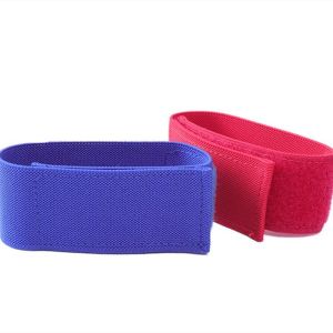 2Pcs Hemodialysis Elastic Tourniquet | Red & Blue Pressure Band for Dialysis and Pulse Control