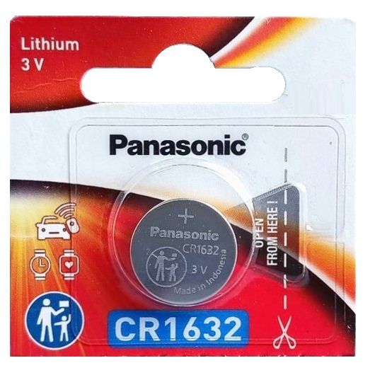 CR1632 Genuine Panasonic Lithium Battery 3V (CR-1632/5BE) | Lazada