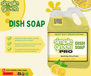 Simple Green Pro Dish Soap - Citrus Scent 3.78 Liters