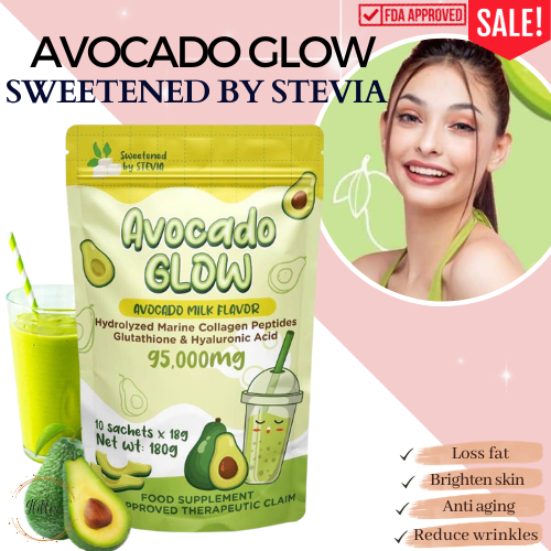 Avocado Glow Avocado Milk Flavor Glowing and Radiant Skin Gives You A
