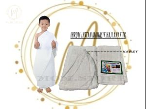 IHROM TK INSTAN BAJU MANASIK BAJU HAJI UMROH ANAK LAKI-LAKI BAYAR DITEMPAT/COD