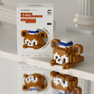 Bricks Mini Toys Mainan Balok Susun Karakter Kartun Mainan Anak Edukasi DIY 3D Puzzle Blok bangunan Gift Nano Building Block Kecil Micro Brick