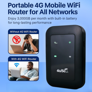 【Hot Sale】Portable WIFI Fast Network Speed Strong Signal Support Unlimited Data Hotspot Unlock Pocket Wifi