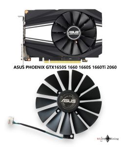 พัดลมการ์ดจอ ASUS PHOENIX GTX1650S 1660 1660S 1660Ti 2060 Graphics Fan