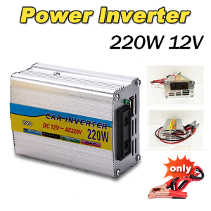 9000W Car Power Inverter DC12V/24V To AC 220V Sine Wave Inverter Solar Car Inverter Camping(With USB PORT) Portable ConverterFor Car